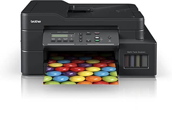 Brother Wireless All In One Ink Tank Printer, DCP T720DW, Automatic 2 Sided Features, Mobile & Cloud Print And Scan, High Yield Ink Bottles