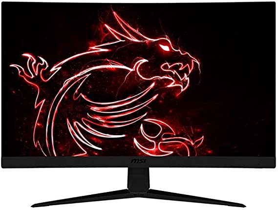 Msi Optix Monitor 27 VA 1080P 1MS MPRT 165Hz 250nits 1500R Curved Frameless HDMI DP anti glare Freesync