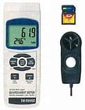 Air Velocity/ Humidity/ Temperature Light Meter Recorder