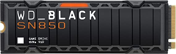 WD_Black 2TB SN850 NVMe Internal Gaming SSD Solid State Drive with Heatsink - Gen4 PCIe, M.2 2280, 3D NAND, Up to 7,000 MB/s - WDS200T1XHE