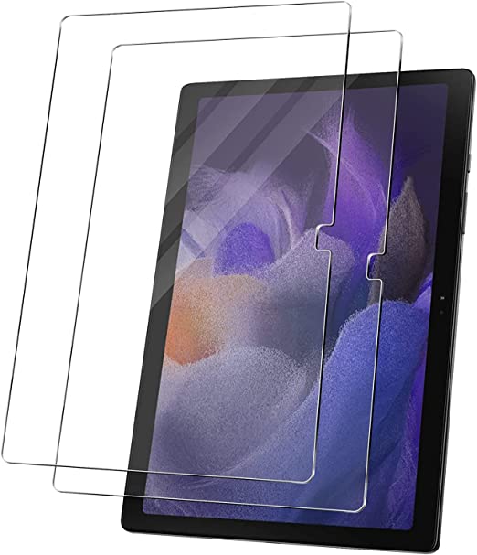 Fegishilly (2 Pack) Compatible for Galaxy Tab A8 10.5 inch 2021 Tempered Glass Screen Protector, 9 Hardness HD Anti-Scratch Full-Coverage Bubble Free