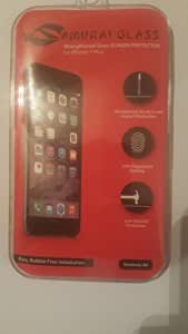 iPhone SAMURAI Glass Protector Fits iPhone 8 Plus / 7 Plus / 6s Plus/6 Plus