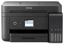 EcoTank L6190 Wi-Fi Fax Duplex All-in-1 Printer (Black)