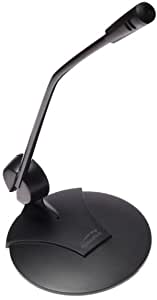 2M AUX Stand Desk Microphone Cable & Stand Microphone - Black