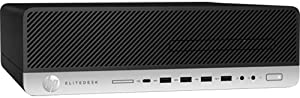 HP EliteDesk 800 G3 Small Form Factor PC - Intel Core i5-6500, 3.4 GHz, 500 GB, 4 GB, Eng-Ar Keyboard, Windows 10 Pro, Black