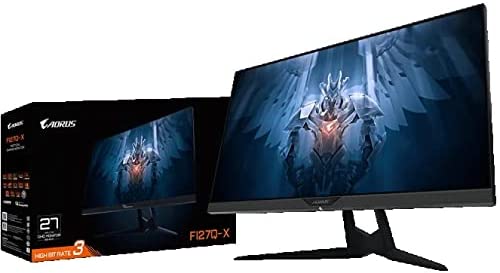 AORUS FI27Q-X GAMING MONITOR,HBR3,1440P,IPS,240HZ,1MS,G-SYNC