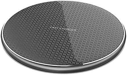 Wireless Charger 10W Max Fast Wireless Charging Pad Compatible with iPhone 13/13 Pro/13 Mini/13 Pro Max/12/SE 2020/11,Samsung Galaxy S21/S20/Note 10/S10