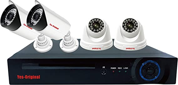 Yes Original 4 Camera h. 264 4ch 1080n 5 in 1 Dvr Kit