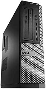 Dell OptiPlex 990 DT Desktop PC (Black/Silver) - (Intel Quad Core i5-2400 3.10 GHz, 8 GB RAM, 1 TB HDD, Windows 10 Pro) (Renewed)