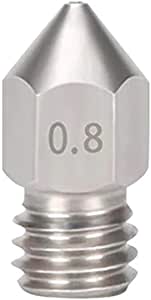 1 pcs 3D Printer Extruder Nozzles 0.8 mm Stainless Steel