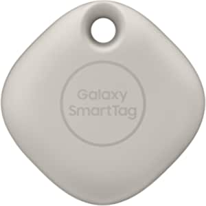 Samsung Galaxy SmartTag EI-T5300 Bluetooth Tracker & Item Locator for Keys, Wallets, Luggage and More, Oatmeal