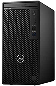 Dell OptiPlex 3080 Intel Core i3 10100 4GB RAM 1TB HDD DOS Tower Computer, Black