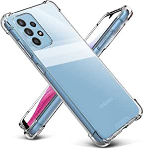 KIOMY Case for Samsung Galaxy A53 5G Ultra Clear [Anti Yellow] Hybrid [Hard PC Panel] with Flexible TPU Frame + Enhanced Corners Shockproof Bumper Protection Slim Fit Transparent Cell Phone Back Cover