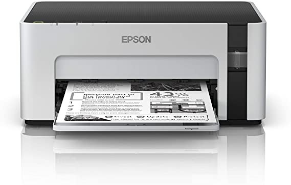 Epson EcoTank M1100 Mono Inkjet Wi-Fi Printer with Reﬁllable Ink Tank