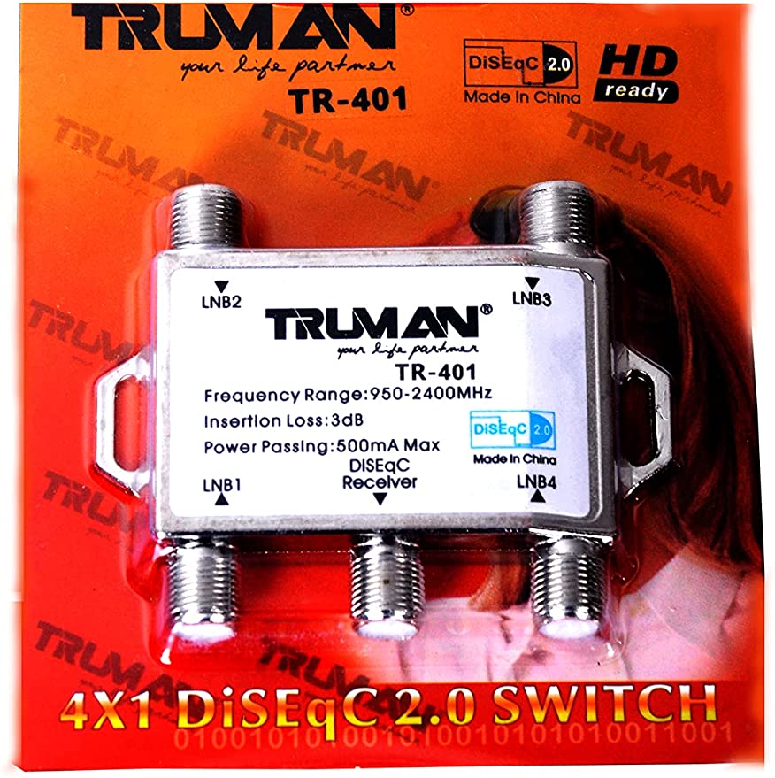 Truman - TR-401 Diseqc Switch - 4 Ports