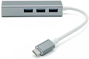 TYPE Type-C to Gigabit Ethernet and USB3 Hub Adapter