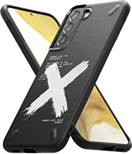 Ringke Onyx Design Compatible with Samsung Galaxy S22 Plus 5G Case (2022), Design Print Back Tough Rugged Durable Shockproof TPU Heavy Duty Protective Phone Cover - X