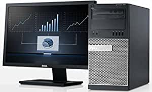 Dell Optiplex 9020MT Intel Core i7 16GB RAM 1TB Hdd, Win 7 Pro 18.5in Monitor Media Desktop Computer