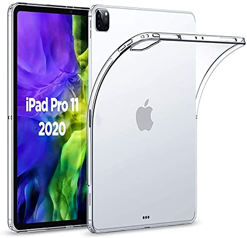 iPad 10.9 Transparent Gel Case [iPad Pro 11 2020/2021] TPU Slim Cover