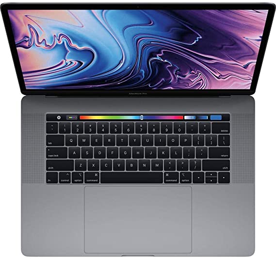 Apple MacBook Pro Laptop with Touch ID (2019 Model, MV912,9th Gen-Intel, Grey)