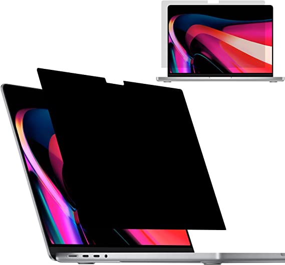 Laptop Privacy Screen Filter Compatible with MacBook Pro 14 Inch 2021 M1 Pro/M1 Max A2442, Anti Scratch & Anti Glare Laptop Screen Protector
