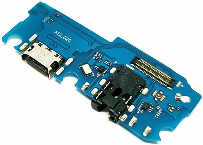 TheCoolCube USB Charger Dock Charging Port Connector Socket Module with Flex Ribbon Cable Replacement for Samsung A12 A125 A125F A125M