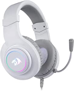Redragon H260 HYLAS RGB Stereo Gaming Headset -50mm Drivers - Noise Reduction mic - for PC / PS4 / Xbox/Mobile // Black
