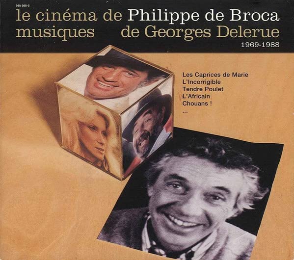 Georges Delerue – Le Cinéma De Philippe De Broca 1969-1988 -AUDIO CD -Style:Soundtrack, Classical