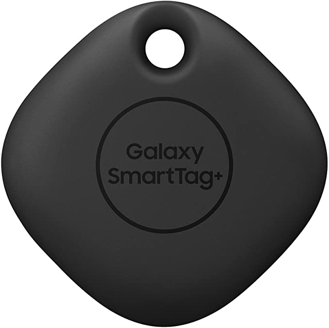 Samsung Galaxy SmartTag+ Plus, 1 Pack, Bluetooth Smart Home Accessory, Attachment to Locate Lost Items, Pair with Phones Android 11 or Higher, Black