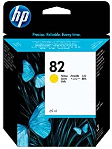 Hp 82 69-ml Yellow Designjet Ink Cartridge (c4913a)