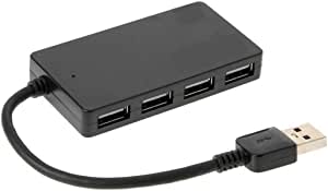 4-Port USB3.0 Hub Speed Portable Compact Adapter For PC Mac Desktop Laptop