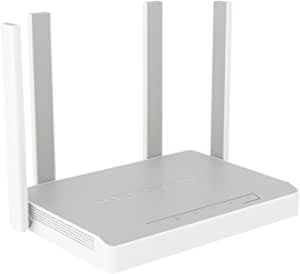 Keenetic Hero DSL (KN-2410) AC1300 2.4/5.0GHz Mesh WLAN Supervectoring VDSL/ADSL2+, 5-Port Gbit Smart Switch, USB 2&3 Ports, Home & SMB/Multilingual Instruction & Interface English Box