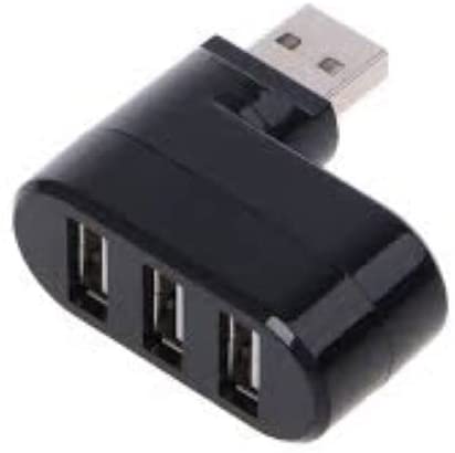 3 Port Multi 2.0 USB Hub Mini USB Hub Rotate Splitter Adapter For Laptop Notebook For PC Computer accessories