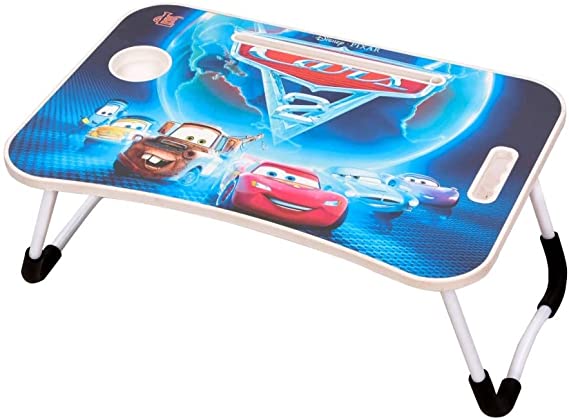 Kids Laptop Notebook Mats, 60*40cm for Beds and Folding Table Cup Holder for Couch and Bed-Multicolor