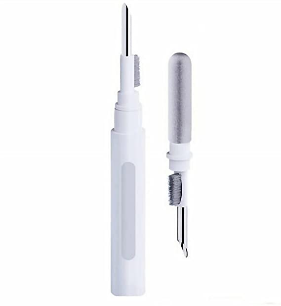 Multi Cleaning Bluetooth Earphones Pen, Earbuds Cleaner Kit/Wax Remover with Brush - Mobile Phone, Keyboard, Wireless Earplugs Charging Box, Laptops, In-Ear-Headphones, Camera Dust Cleaning Tool Box