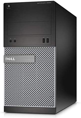 Dell Optiplex 3020MT Mini Tower Intel Core i3 4GB RAM, 500GB HDD, Microsoft Windows 10 Pro Desktop (Black)