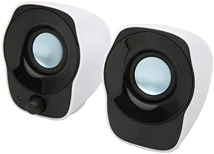 Logitech Z120 Stereo Speakers (White and Black)