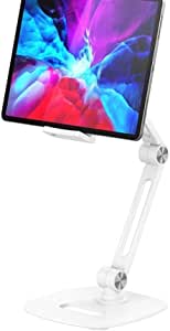 Recci Multi-angle Tablet Stand Double Rotating Shaft Rotation - RHO-101 -White