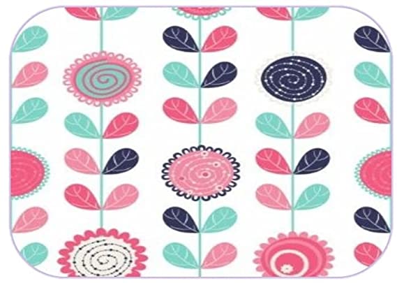 Creative Handcraft Mouse Pad from Creative Handcraft - Pure Rubber Mouse Pad - Flowers