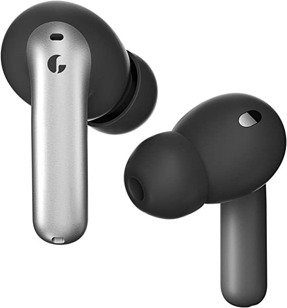 ELEVOC Clear Active Noise Cancelling Earbuds, Wireless Bluetooth Earphones with 6 Microphones and 2 Bone Conduction Sensors for Clear Calls, 10mm Driver for Immersive Sound, Fast Charge, 30H Playtime