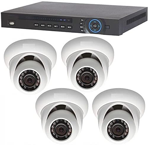 8 Output 4 Indoor Digital Recorder Cameras