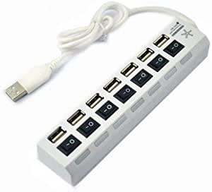 7-in-1 Usb2.0 7-port Hub With Switchyuturoaa64193