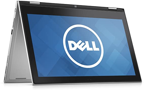 Dell 13.3" 2-in-1 Full HD Touchscreen Flagship Laptop, Intel Core i7-6500U Processor, 8GB RAM, 256GB SSD, Backlit Keyboard, 11-hour Battery Life, Windows 10