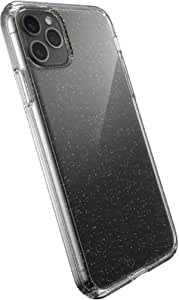 Speck Products Presidio Perfect-Clear Glitter iPhone 11 PRO Max Case, Clear with Gold Glitter/Clear (136506-5636)