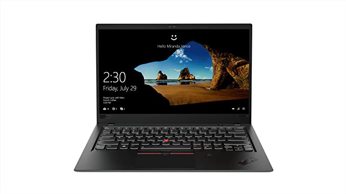 Lenovo ThinkPad X1 Carbon Laptop, High Performance Windows Laptop (Intel Core i7,16 GB RAM, 512GB SSD, Windows 10 Pro), 20KH002JUS