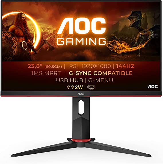 AOC LED 24 Inch Monitor - 24G2