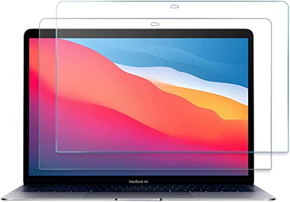 2 Pack ProCase MacBook Pro 14 Inch Screen Protector 2021, Tempered Glass Screen Film Guard for MacBook Pro 14" M1 Pro / M1 Max Chip 2021 Release A2442 -Clear
