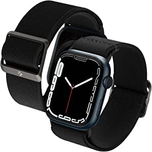Spigen Lite Fit Band Designed for Apple Watch Band 40mm Series 6 /SE/5/4 and 38mm Series 3/2/1 - Black