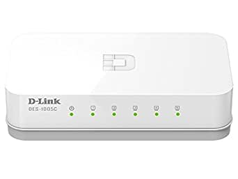 D-Link DES-1005C 10/100 Network Switch