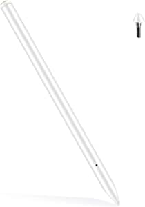 Stylus Pen for iPad with Palm Rejection, Magnetic Charging ＆ Active Pencil Compatible with (2018-2020) Apple iPad Pro (11/12.9''), iPad 6th/7th Gen, iPad Mini 5th Gen, iPad Air 3rd/4th Gen.…